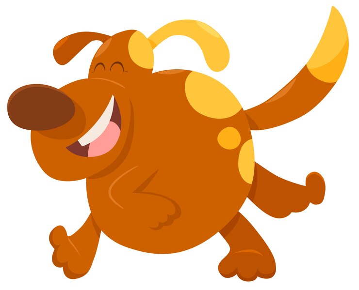 Vettore personaggio animale da corsa
