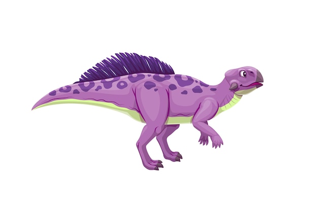 Personaggio animato di dinosauro psittacosauro