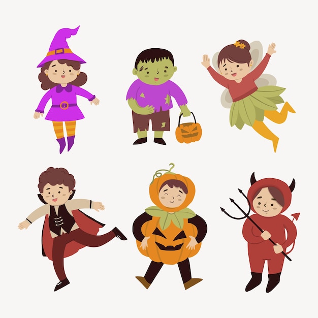 Personaggio del costume di Halloween