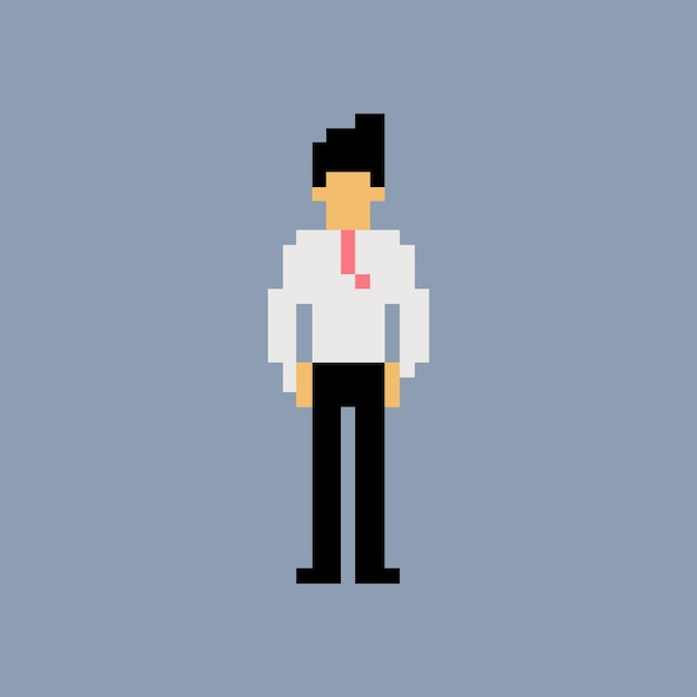 personaggio del gioco pixel art