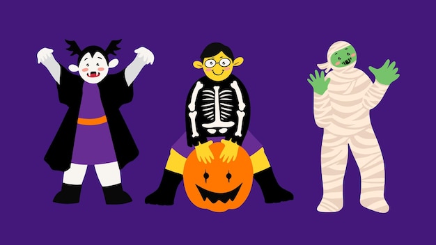 Personaggio per bambini di Halloween