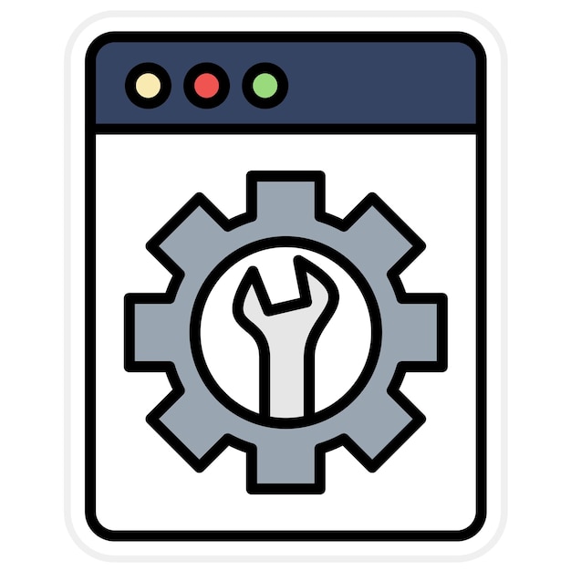 Personalizzazione dell'immagine vettoriale delle icone Può essere utilizzata per No Code