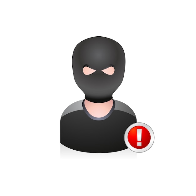 Persone Avatar Icone ladro