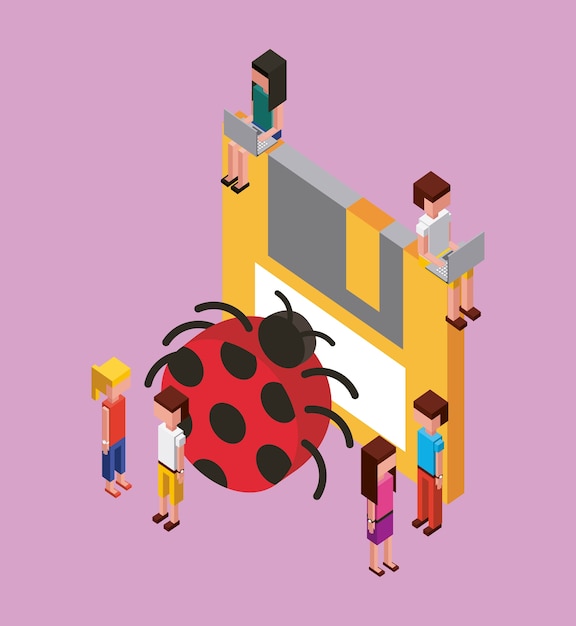 persone floopy backup bug virus