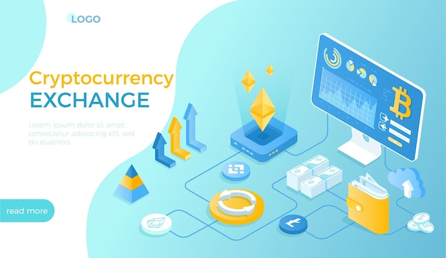Piattaforma di scambio di criptovalute in dollari Exchange di criptovaluta e blockchain Mercato monetario f