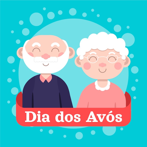 Piatto dia dos avos illustrazione