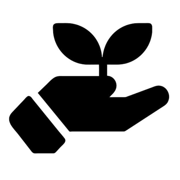 pittogramma delle mani che aiutano