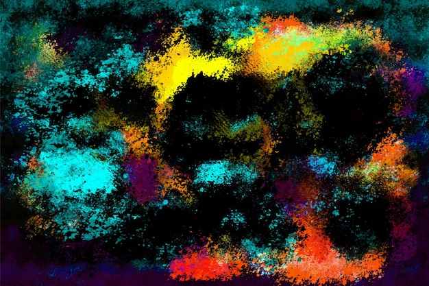 pittura ad acquerello grunge pennellate sfondo