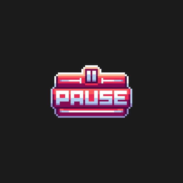 pixel art game ui