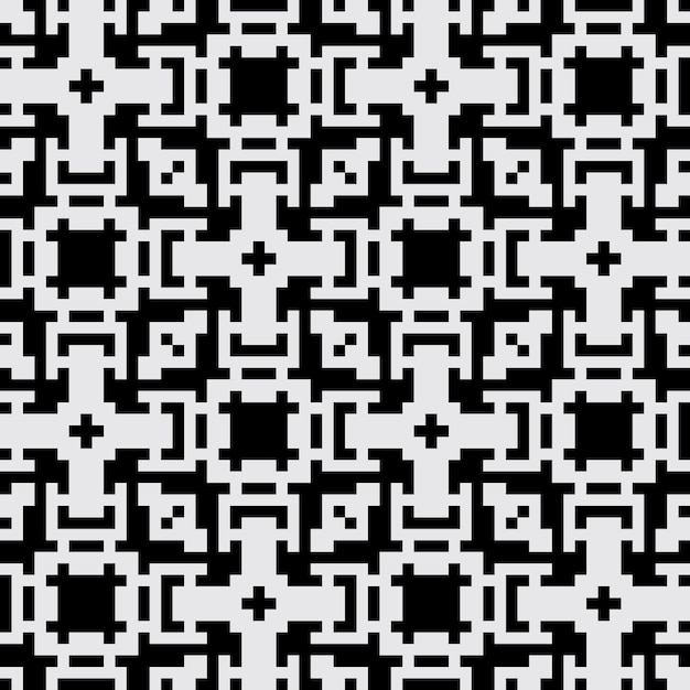 pixel art modello astratto senza cuciture estetica vintage design sprite retro