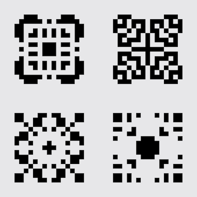 pixel art set piastrella modello di materiale astratto