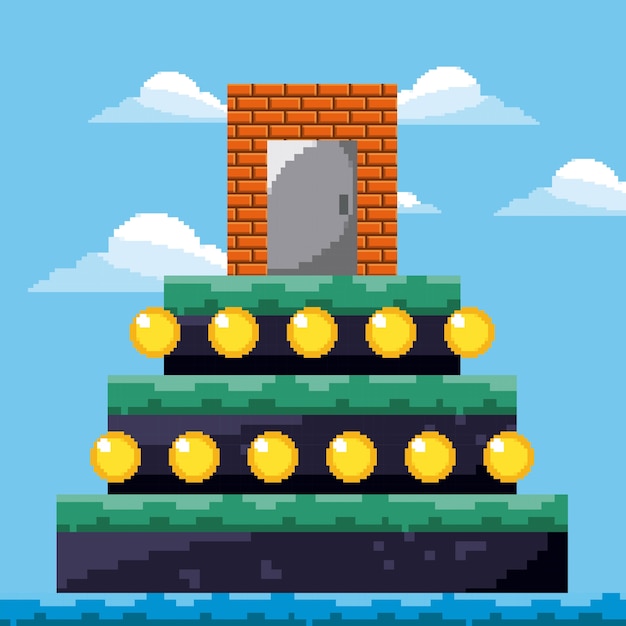 Pixel livello di gioco