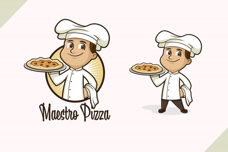 Pizza Chef Logo