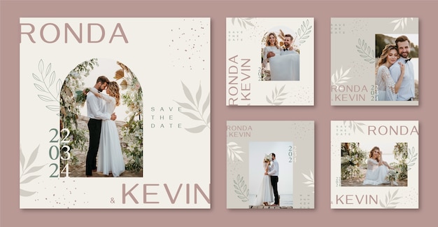 Post su Instagram di matrimoni botanici