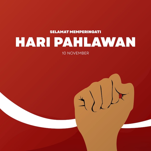 Post sui social media del modello Hari Pahlawan