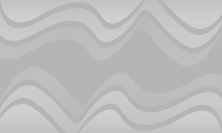 Vettore poster a sfondo grigio con modello a onde per presentazioni e diapositive