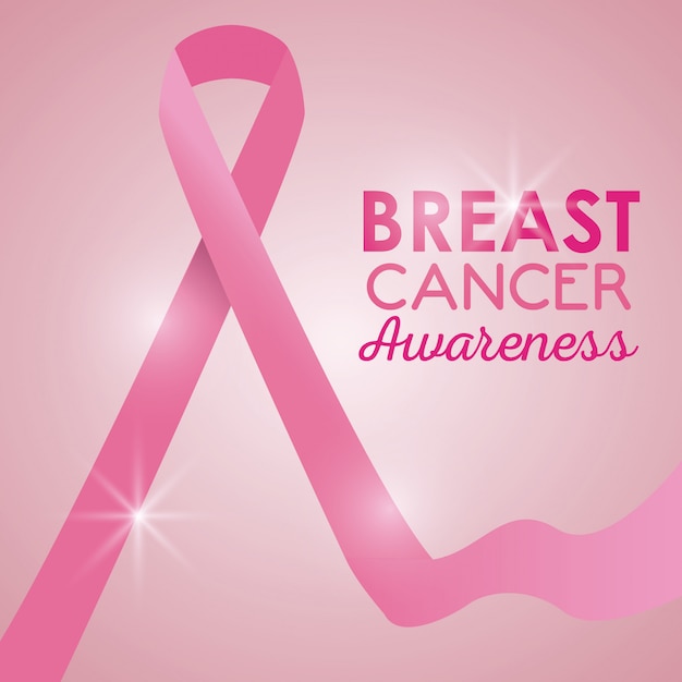 Poster della campagna per il cancro al seno