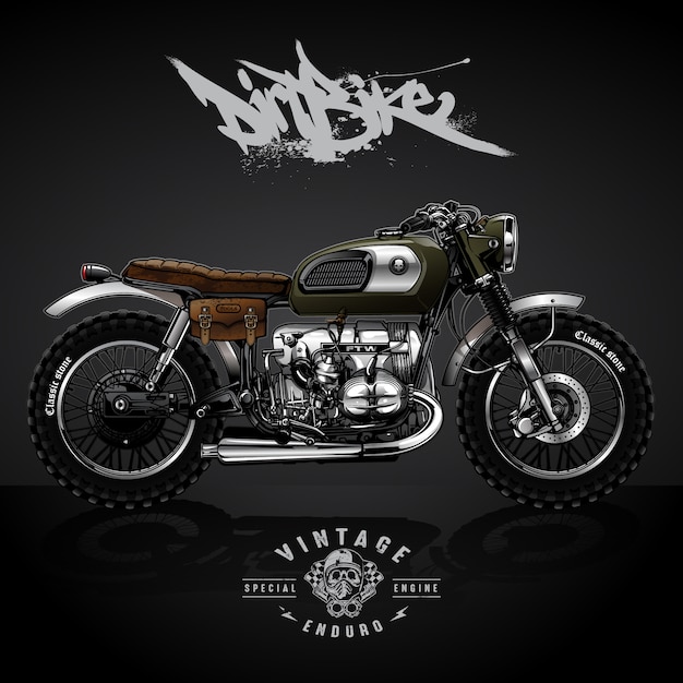 poster di moto d&#39;epoca