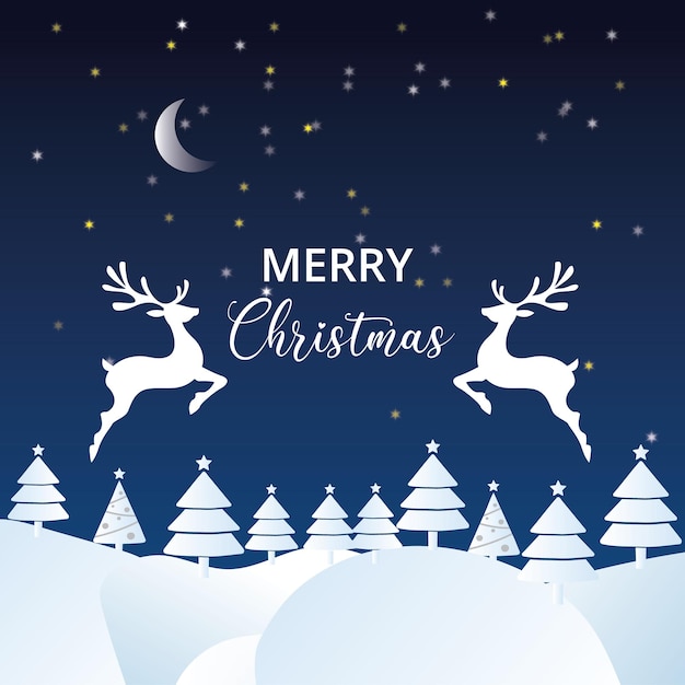 Poster di Natale felice, design di banner di carte, design moderno di modelli di Natale con regalo di palla d'albero