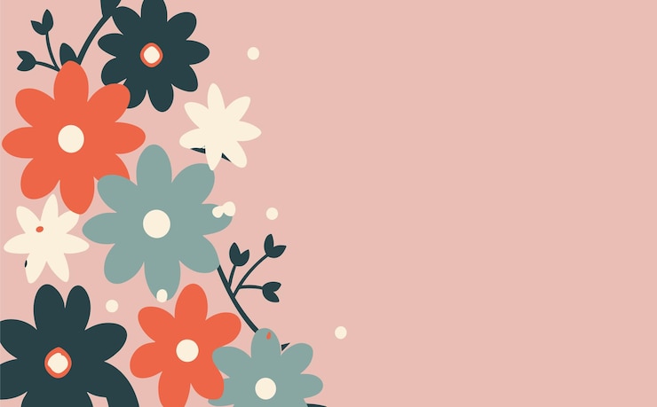 Vettore poster di sfondo astratto giorno della donna giorno della madre pasqua sfondo primavera