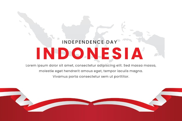 Poster di un opuscolo di base sull'Indonesia