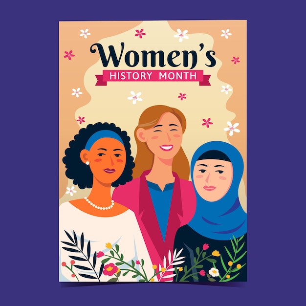 Poster per il Mese della Storia della Donna