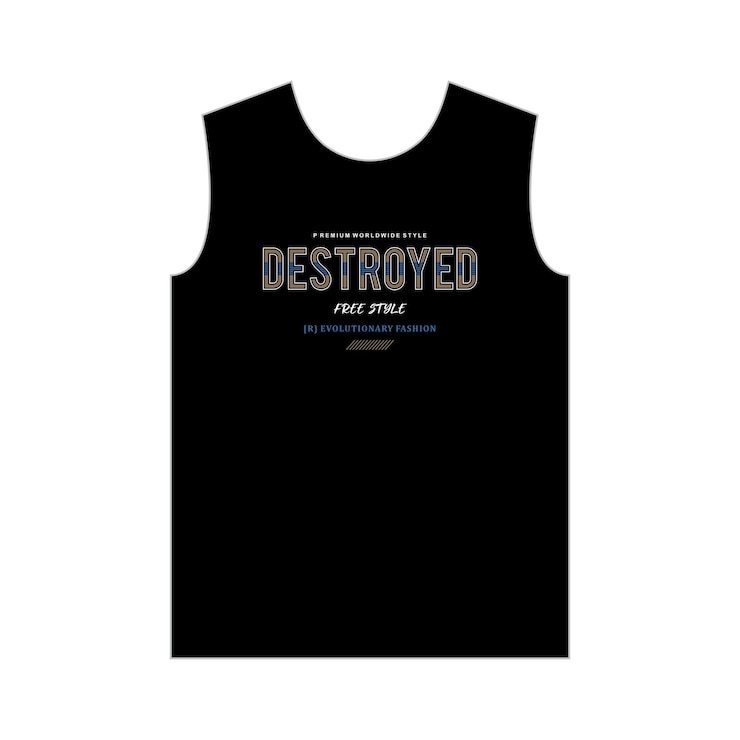 Vettore premium worldwide style destroyed free stylegraphic vector design stile urbano stile di strada vestimento di moda