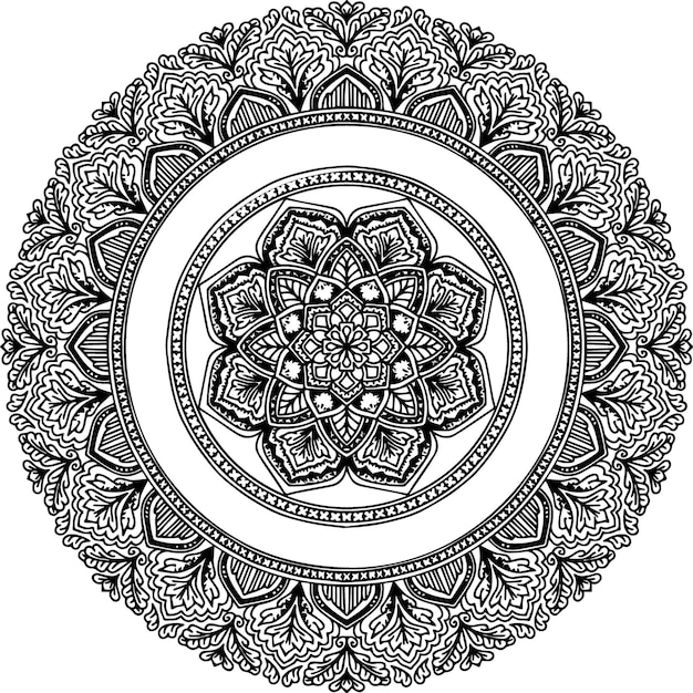 primum vector design mandala orientale vintage