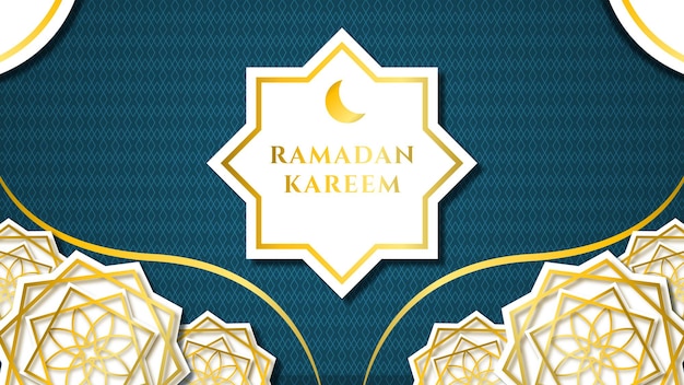 PRIORITÀ BASSA BLU ISOLATA FIORE GEOMETRICO RAMADAN KAREEM
