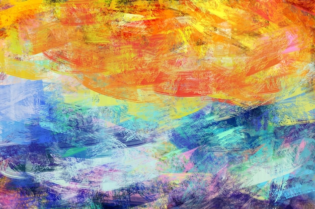 Priorità bassa della pittura a olio dell'acquerello