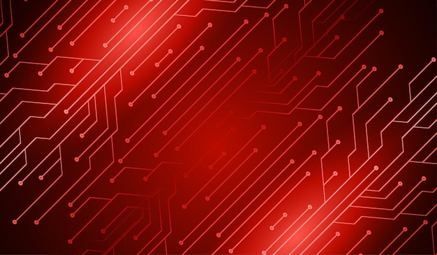 Priorità bassa di concetto di tecnologia futura del circuito cyber