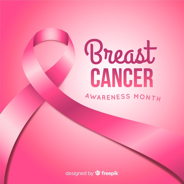 Priorità bassa di mese di consapevolezza del cancro al seno