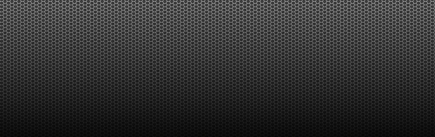 Priorità bassa futuristica del metallo. Vettore monocromatico. Priorità bassa di struttura scura. Metallo perforato