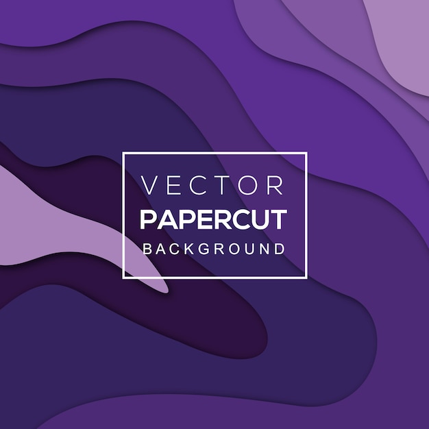 Priorità bassa variopinta di Papercut di vettore