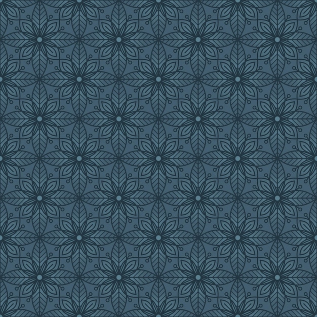 PRIORITÀ BASSA VERDE BLU CON L'ORNAMENTO LINEARE DELL'ANNATA DI VETTORE