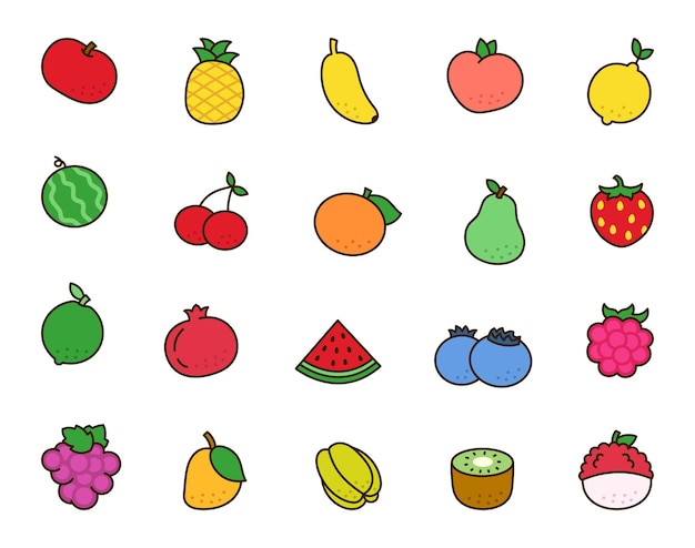 Prodotti biologici a base di frutta Alimenti succosi maturi