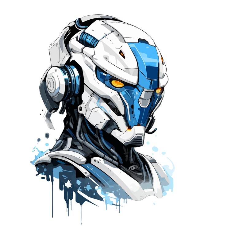 Vettore professional_abstract_robot_vector_illustrated