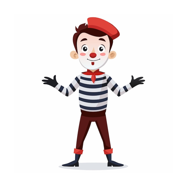 Vettore professionale bellissimo disegno di personaggi di cartoni animati illustrazione vettoriale