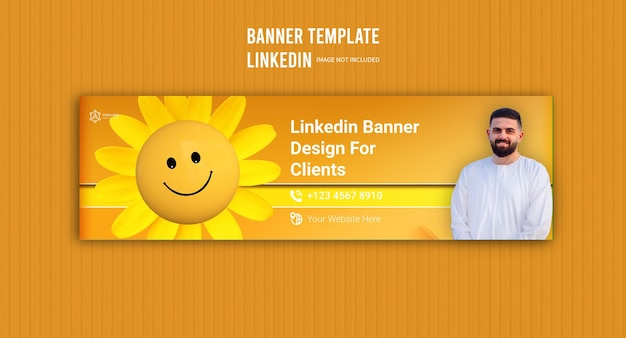 Progettazione banner Linkedin Modelli Premium