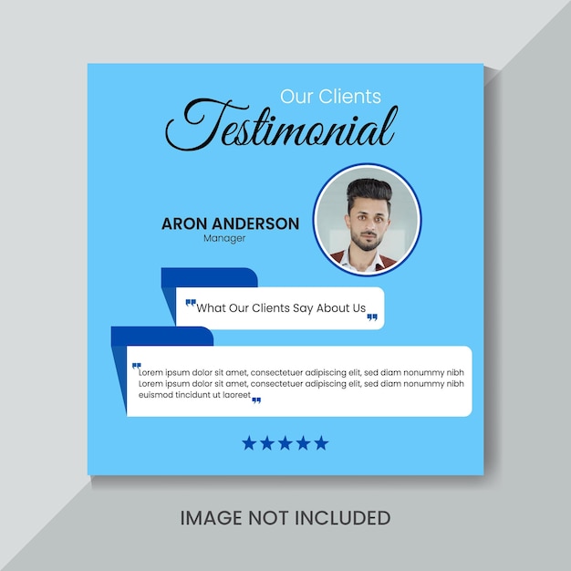 progettazione creativa delle testimonianze dei clienti