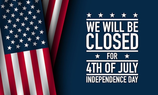 Progettazione del fondo di festa dell'indipendenza degli Stati Uniti d'America