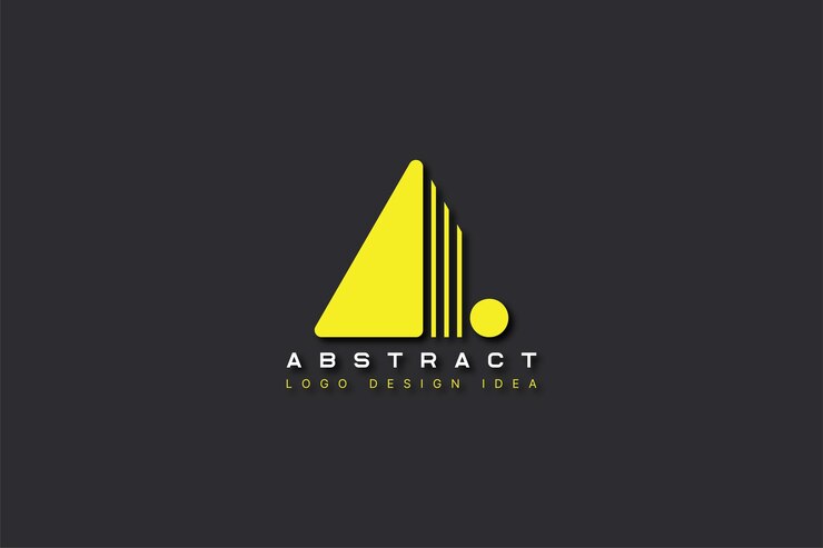 Progettazione del logo astratto pronta per la stampa