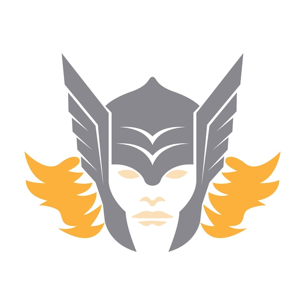 Progettazione del logo dell'icona Thor