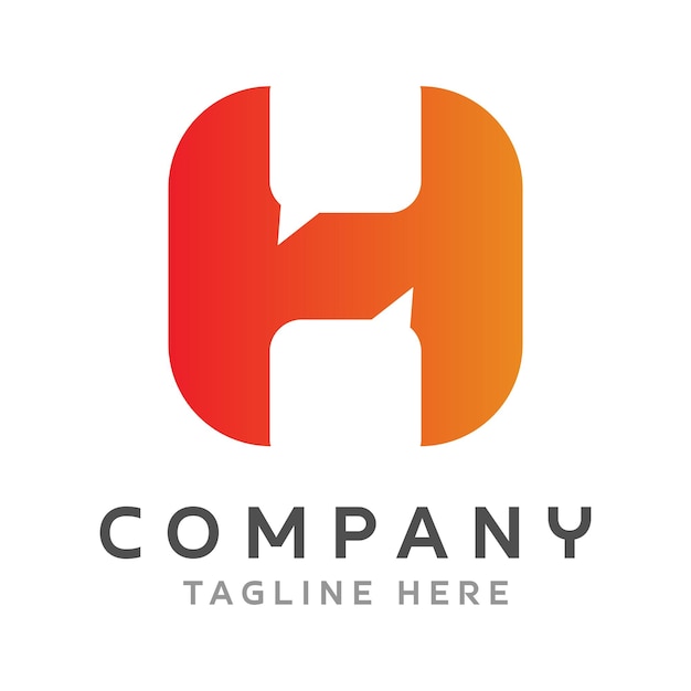 Progettazione del logo della lettera H