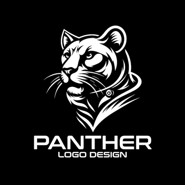 Progettazione del logo di Panther Vector
