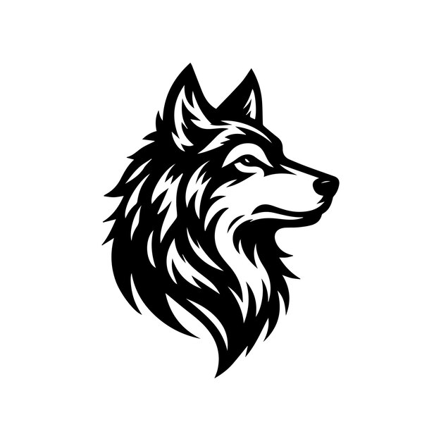 Progettazione del logo di Wolf Head