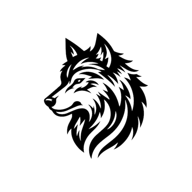 Progettazione del logo di Wolf Head
