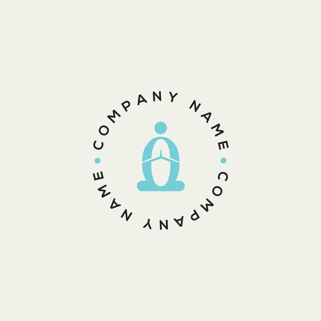 Progettazione del logo Yoga