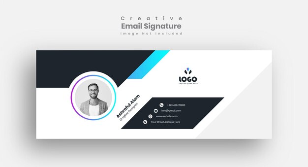 Progettazione del modello di firma e-mail