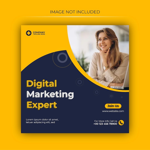 Progettazione del post dell'agenzia di marketing digitale